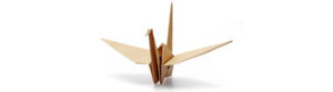 kranich Origami naturpapier