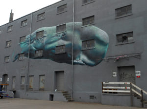 Hafen Dortmund, Wal Mural