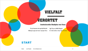 vielfalt Verortet Startscreen-