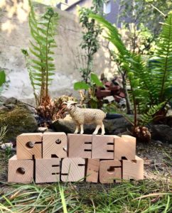 greendesign mit Schaf