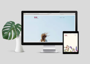 eva Naturfriseursalon web design