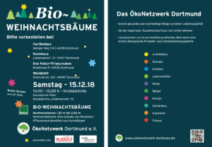 Biobäume Flyer