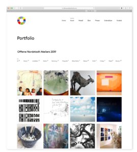 Ona Webseite Portfolio