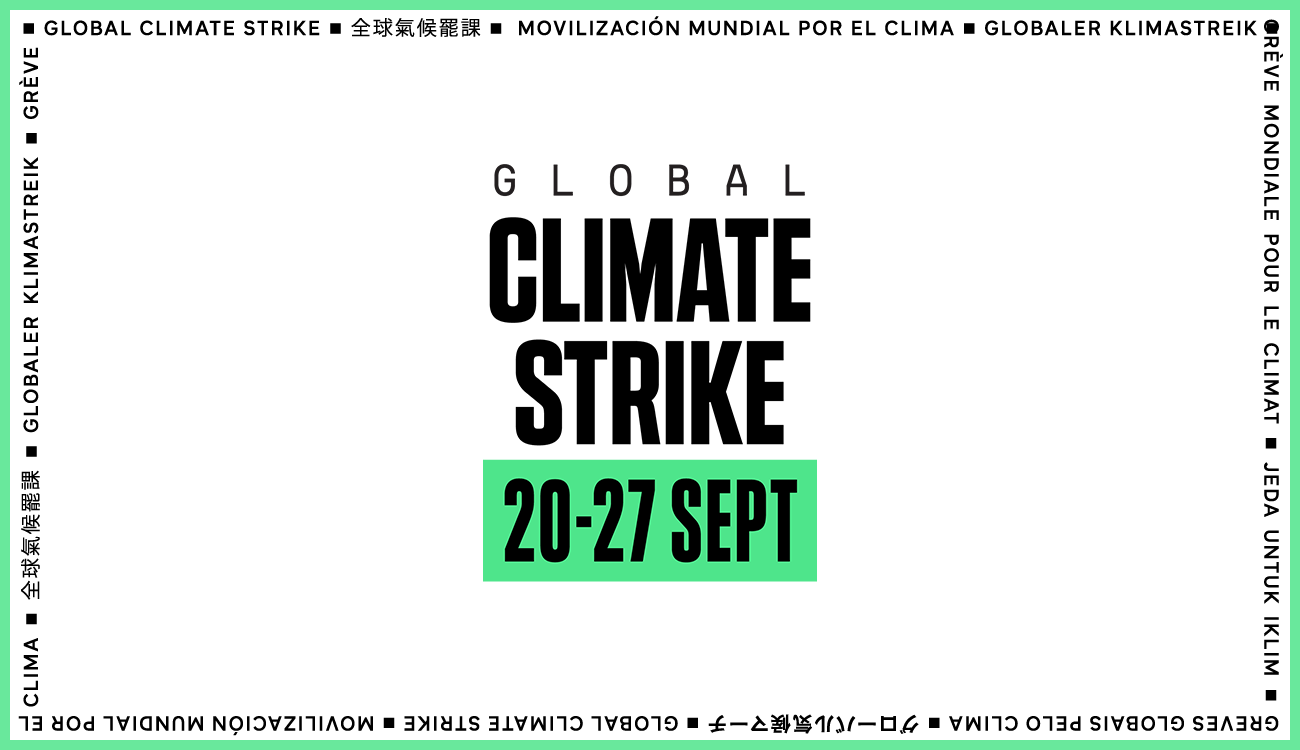 Banner Climate Strike