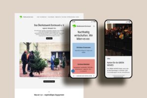 Website Mockup ÖkoNetzwerk Dortmund