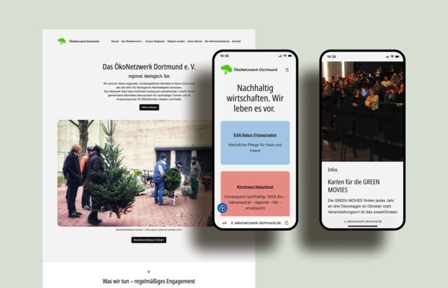 Website Relaunch – ÖkoNetzwerk