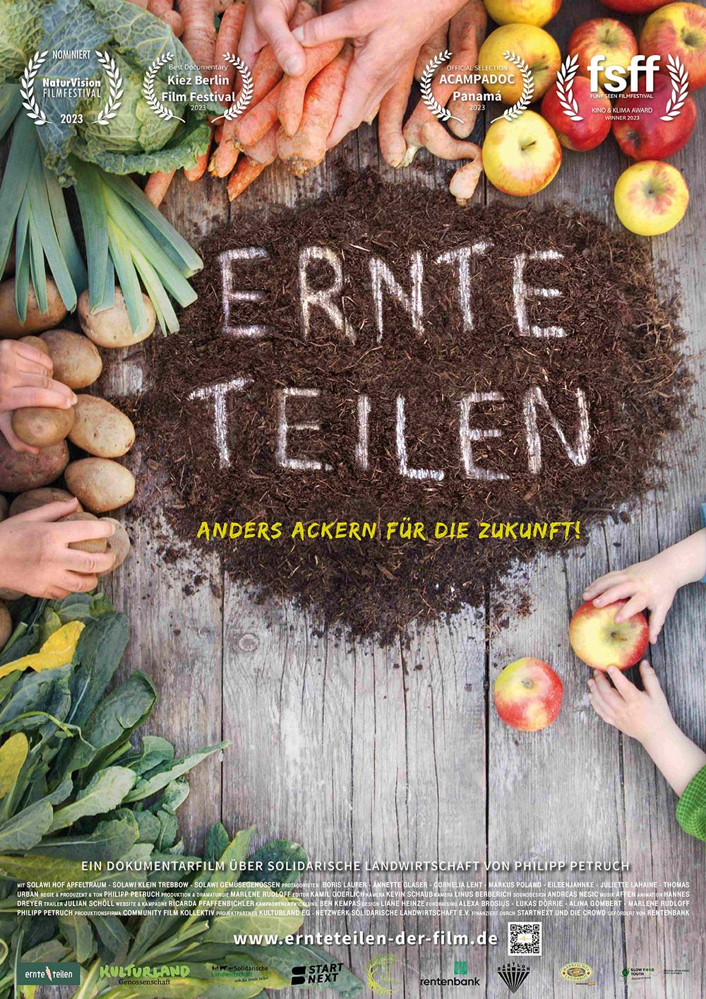 Filmplakat Ernte teilen